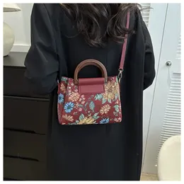 Shoulder Bags Chinese Style Temperament Handbag Fashion Crossbody Bag Leisure Large-capacity Female