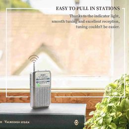 Speakers Speakers Radio AM Music Player Walkman Handheld Portable Radios receiver with Antenna for Battery R230608 L230822