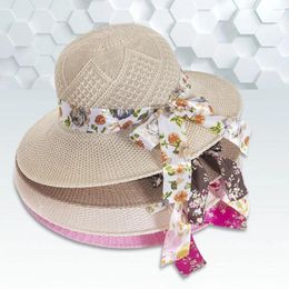 Wide Brim Hats Holiday Breathable Fisherman UPF50 UV Protection Bonnet Large Travel Beach Sunscreen Hat Ladies Foldable Sun Cap