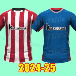 24 25 Club Bilbao Soccer Jerseys BERENGUER 2024 2025 MUNIAIN Athletic WILLIAMS Football shirt RAUL GARCIA VILLALIBRE camiseta Sancet UNAI SIMON home away men