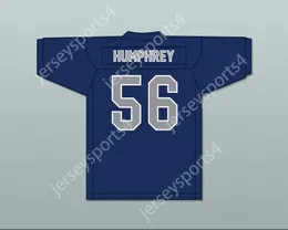 CUSTOM ANY Name Number Mens Youth/Kids Creed Humphrey 56 Shawnee High School Navy Blue Football Jersey 2 Stitched S-6XL