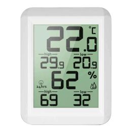 Gauges Digital LCD Thermometer Hygrometer Electronic Temperature Humidity Metre MIN/MAX Records Indoor Weather Station