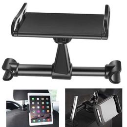 Cell Phone Mounts Holders Car Seat Back Tablet Phone Holder Rear Pillow Tablet Stand Headrest Mounting Bracket Support for 4-11 Pad and Phone