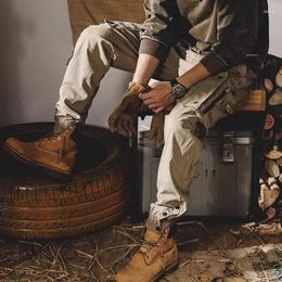 Men's Pants American Style Work Straight Leg Functional City Outdoor Commuting Mountain Tactical Casual