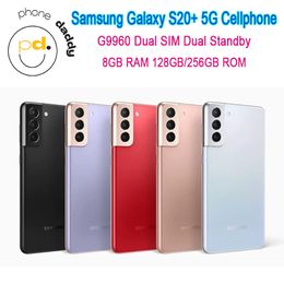 Original Samsung Galaxy S21+ 5G G9960 6.7" ROM 128GB RAM 8GB Mobilephone Snapdragon 888 NFC Triple Rear Camera Octa Core Original CellPhone Dual SIM