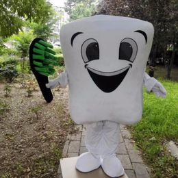 2024 Halloween tooth teeth Mascot Costume Suit halloween Party Game Dress Outfit Performance Activity Sales Promotion Adult Size