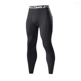 Men's Pants High Elastic And Quick Drying Sports Tight Running Fitness Colourful Long Compression Training Leggings