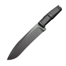 Promotion ER Survival Straight Knife A8 Satin/Black Blade Full Tang Forprene Handle Fixed Blade Tactical Knives With Kydex