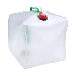 Water Bottles 5L/10L/15L/20L Camping Bucket Storage Large Capacity Carrier Bag No Leakage Equipment Supplies