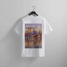 Designer T Shirt Kith T Shirt Kith Short Sleeve Luxury Major Brand Sweatshirt Kith Rap Classic Hip Hop Male Singer Wrld Tokyo Shibuya Retro Street Fashion T-Shirt 135