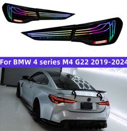Taillights for BMW 4 series M4 G22 G23 G82 GSL 425I 430I 20 19-2024 Modified LED DRL Brake Dynamic Turn Signal Light Assembly Car Lamp