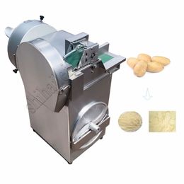 Double Frequency Conversion Speed Regulation Vegetable Cutting Machine Double-Head Vegetable Processing Machine