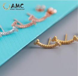 AMC 925 Sterling Silver Anti-allergy Stud Earrings Love Classic Shape Earrings Fashion Female Designer Earrings Wholesale Immediately6213620