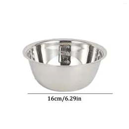 Bowls 304 Stainless Steel Barbecue Bowl Self Driving Tour Portable Household Kitchen Utensils