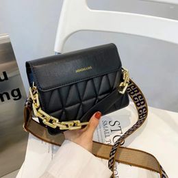 Shoulder Bags PU Leather Small Crossbody Bag 2024summer Fashion High Quality Lady Travel Luxury Chain Handbag Purses
