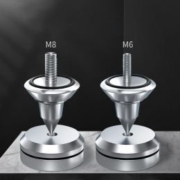 Accessories HIFI Audio Speaker Amplifier Preamp DAC ShockAbsorbing Foot Cone Feet Base Nail Isolation Spikes Stand Pad Stainless Steel Ball
