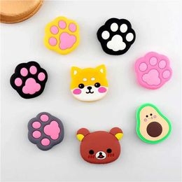 Cell Phone Mounts Holders Cute Cat Cartoon Mobile Phone Holder Universal Colorful Mobile Phone Accessorie Stand Holder Expanding Phones Holder Grip