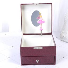 Jewellery Pouches Organiser Box For Girls Music Boxes Musical Container Storage