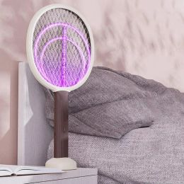 Zappers Mosquito Killer Swatter Racket Electric Killer Lamp Bat Adjustable USB Rechargeable Fly Bat Swatter Mosquito Repellent Fly Bugs