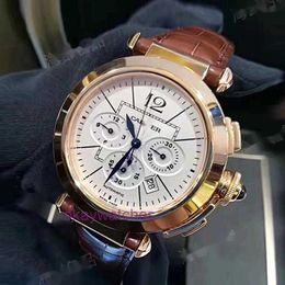 Crater Automatic Mechanical Unisex New Watches Pasha Series 18k Rose Gold Mens Watch W3019951 with Original Box