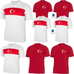 24 25 Turkiye Soccer Jersey 2024 2025 Turkey National Team Home Away DEMIRAL Kokcu YILDIZ ENES Calhanoglu high quality man Football Shirts Kit maillot de foot