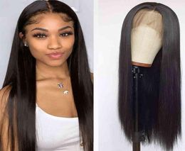 Cheap Raw Indian Straight Transparent Hd 13X6 Frontal Closure For Black Women Human Hair Lace Front Wig2894676