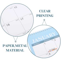 Calendar Monthly Hanging Calendars Count Down Calendars English Daily Calendars Wall Calendars