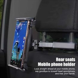 Cell Phone Mounts Holders Tablet Car Holder for 4.7-13in Tablet Universal Phone Holder Car Back Seat Headrest Mount Holder Foldable Stand for iPad Pro