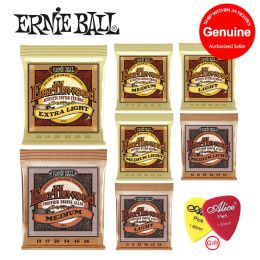 Accessories Original Ernie Ball 2002 2003 2004 2006 2144 2146 2148 Earthwood Bronze Acoustic Guitar Strings Bronze Alloy 80/20