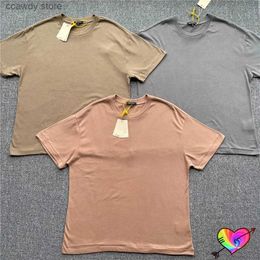 Men's T-Shirts 2024ss Blank Season 6 T Men Women 1 High Quality Oversize Ye Hip Hop Summer T-shirt 5 Color Tops Short Seve H240507