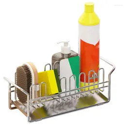 Kitchen Storage Dish Racks For Counter Multifunctional Rack Stainless Steel Space-Saving With Drain