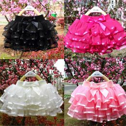 tutu Dress Baby Girl Mini Tutu Skirts Summer Kids Rainbown Pettiskirts Little Girls Evening Party Tulle Dress Children Ballet Dance Clothes d240507