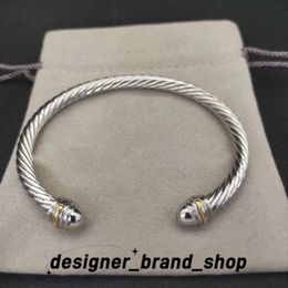 David Yurma Bracelet DY Bracelet Designer Cable Bracelet Fashion Jewellery For Women Men Gold Silver Pearl Head Cross Bangle Bracelet Dy Jewellery Man Christmas Gift 432