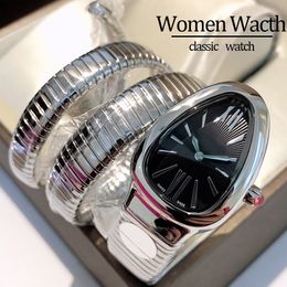 ladies watch designer watch for lady designer watches womens watches Wristwatches 32MM Stainless Steel watchstrap diamond bezel casual dress snakes watch