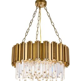Stunning A1A9 Modern Crystal Chandelier - Elegant Luxury Pendant Light for Dining Room, Living Room, Kitchen Island - Contemporary Raindrop Chandeliers Lighting