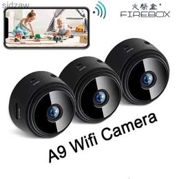 Mini Cameras A9 Mini Camera WiFi Wireless Security Protection Remote Monitoring Camera Video Monitoring Smart Home Mini DV Camera HD Camera WX