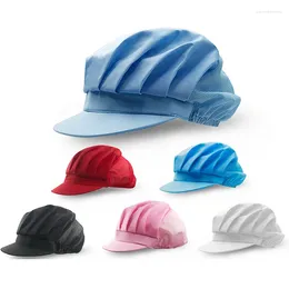 Berets Chef Hat Dustproof Workshop Catering Food Factory Work Canteen