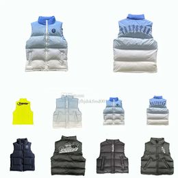 2024 Trapstar Jackets Vest Men Puffer Jacket Women Sleeveless Outerwear Warm Parkas Fashion Designer Coat vest EU size XS-XL