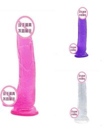 NXY Sex products dildos Realistic Dildo Soft Lul Anaal Plug Penis Strong Suction Vibrators Masturbators Orgasm Erotic Games For Wo1839969