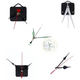 Clocks Silent Wall Clock Quartz Needle Movement Black and Red Hands DIY Replacement Part Repair Kit Tool Set Clock Mechanism