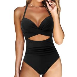 Suits Summer Sexy OnePiece Large Size Swimwear Push Up Women Plus Size Swimsuit Closed Female Body Bathing Suit For Pool Beach Wear