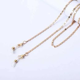 Eyeglasses chains Fashion Metal Pearl Sunglasses Chain Holder Cord Eyeglass Chains For Women Jewellery Face-Mask Lanyard Glasses Chain Neck Chain