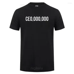 Men's T Shirts Summer Style CE0 000 T-shirt Men Entrepreneur Htle CEO Millionaires Short Sleeve Cotton Fashion Quality PrinteTee