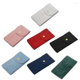 Jewelry Pouches Y1UB Men Women Watch Travel For Case Portable Storage Bag And Button Nice Gif