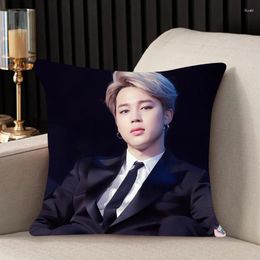 Pillow Case P-Park Jimins Double-sided Printed Sofa Cover Headrest Backrest Chair Fashion Custom Gift