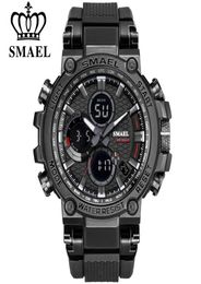 2019 SMEAL Brand New Men Sport Watch Digital LED Analogue Quartz Chronograph Military Male Clock Relogio Masculino1620524