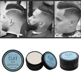 Pomades Waxes Fashionable matte finish hair gel daily use mens high strength to maintain low gloss Para Cabello Q240506