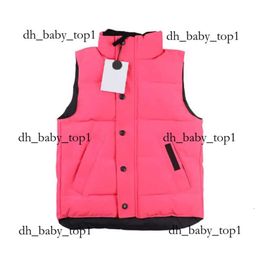 Kids Waistcoat Boys Jackets Girl Winter Coats Classic Letter Vest Down Clothe Baby Teen Clothes Outerwear Children Clothing Coat Jacket 6721