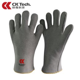 Gloves 250 Degree Heat Insulation Gloves Five Fingers Flexible Heat Resistant Industrial Heat Resistant Gloves Fire Retardant