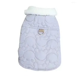 Dog Apparel Attractive Pet Coat Soft Dress Up Fleece Lining Winter Cardigan Outfit